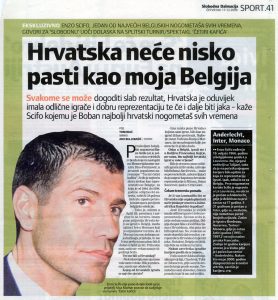 Hrvati neće nisko pasti