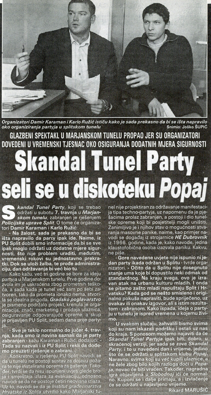 Veliki tulum party u marjanskom